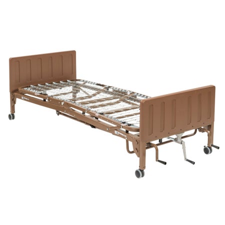 Manual Bed 88 Inch Length Hand Crank Spring Deck 15 to 22-4/5 Inch Height Range