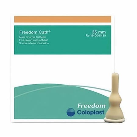 Male External Catheter Freedom Cath® Self-Adhesive Strip Latex Large