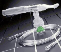Handheld Nebulizer Kit Salter Labs® 8900 Series Small Volume Medication Cup Adult / Pediatric Aerosol Mask Delivery (8904-7-50)