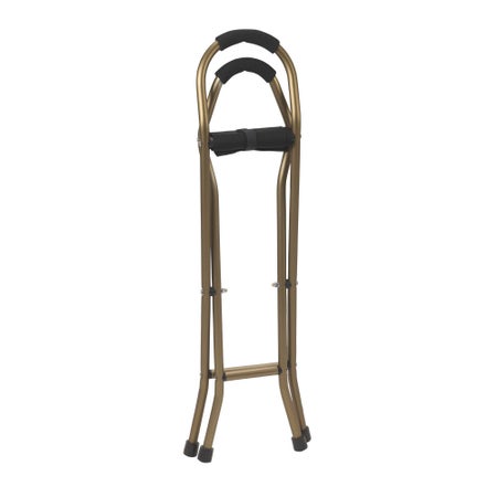 Quad Cane with Sling Seat drive™ Aluminum 34 Inch Height Bronze