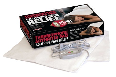 Moist Heating Pad Thermophore® MaxHEAT™ Muff Style Hand Fleece Blend Cover Reusable