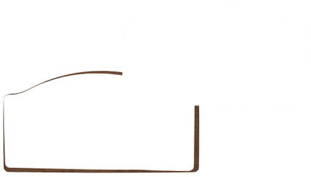 Headboard / Footboard Liberty Bed™ Center Crown Style Windsor Mahogany