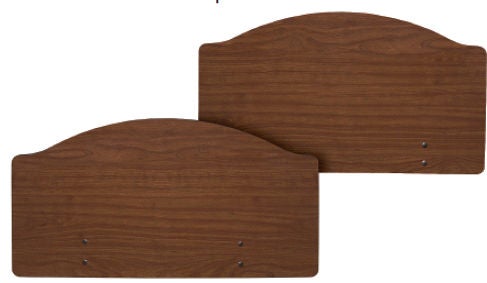 Headboard / Footboard Center Crown Style Wild Cherry