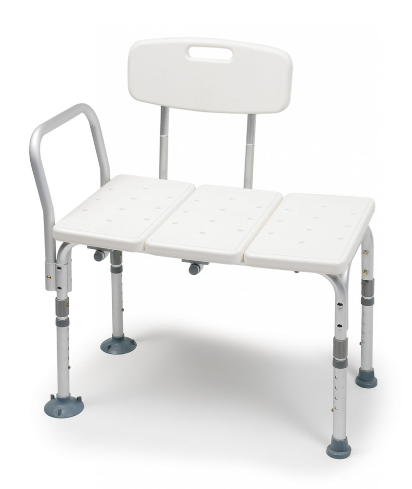 Graham-Field Knock-Down Tub Transfer Bench, 25.5 x 16 in Seat