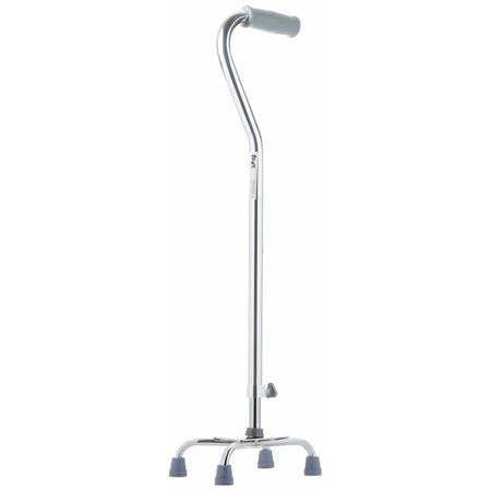 Small Base Quad Cane Days® Aluminum 30 to 39 Inch Height Silver