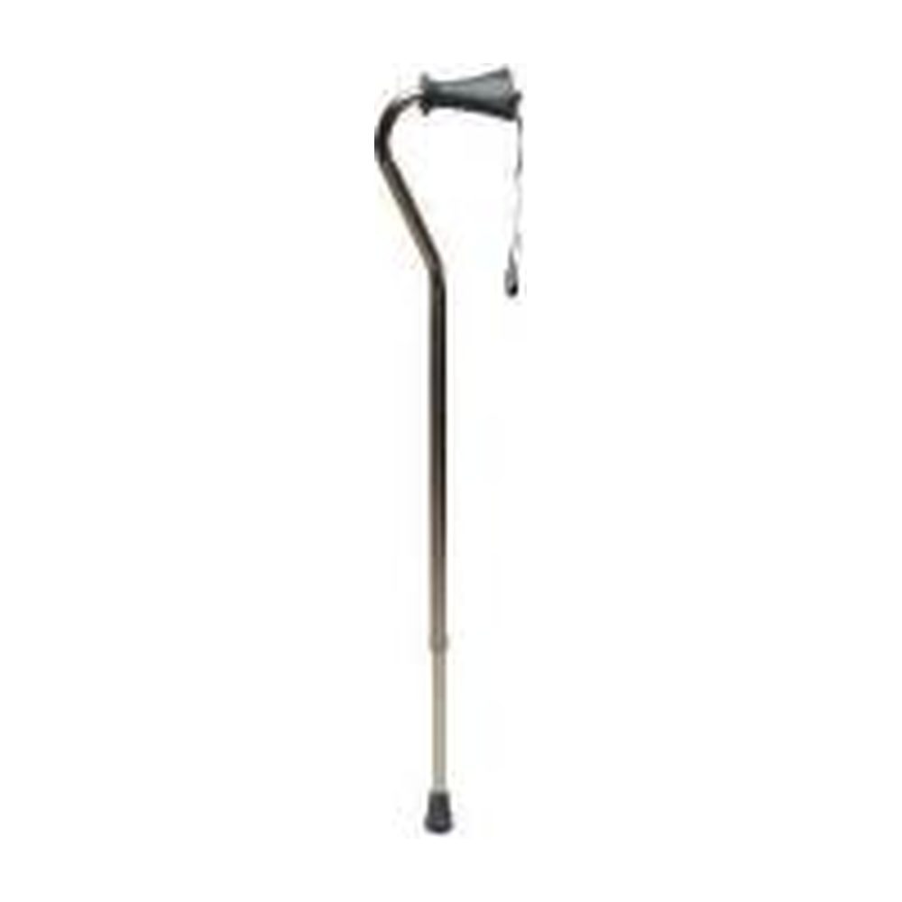 Offset Cane McKesson Aluminum 30 to 39 Inch Height Black