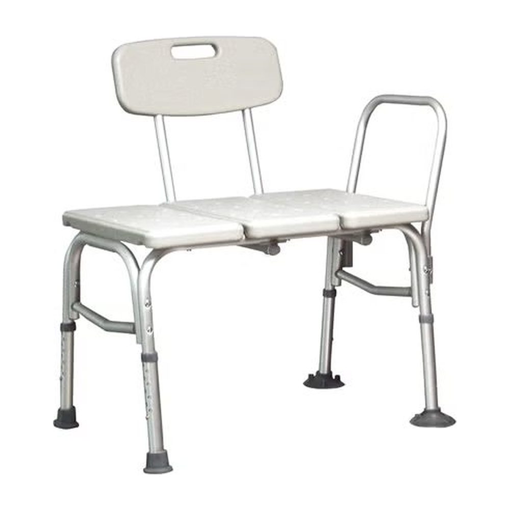 Lumex 7927A Maxi-Drain Bath Transfer Bench, 350 lb