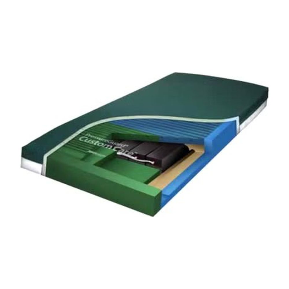Bed Mattress PressureGuard® Custom Care® Pressure Redistribution Type 7 H X 42 W X 80 L Inch