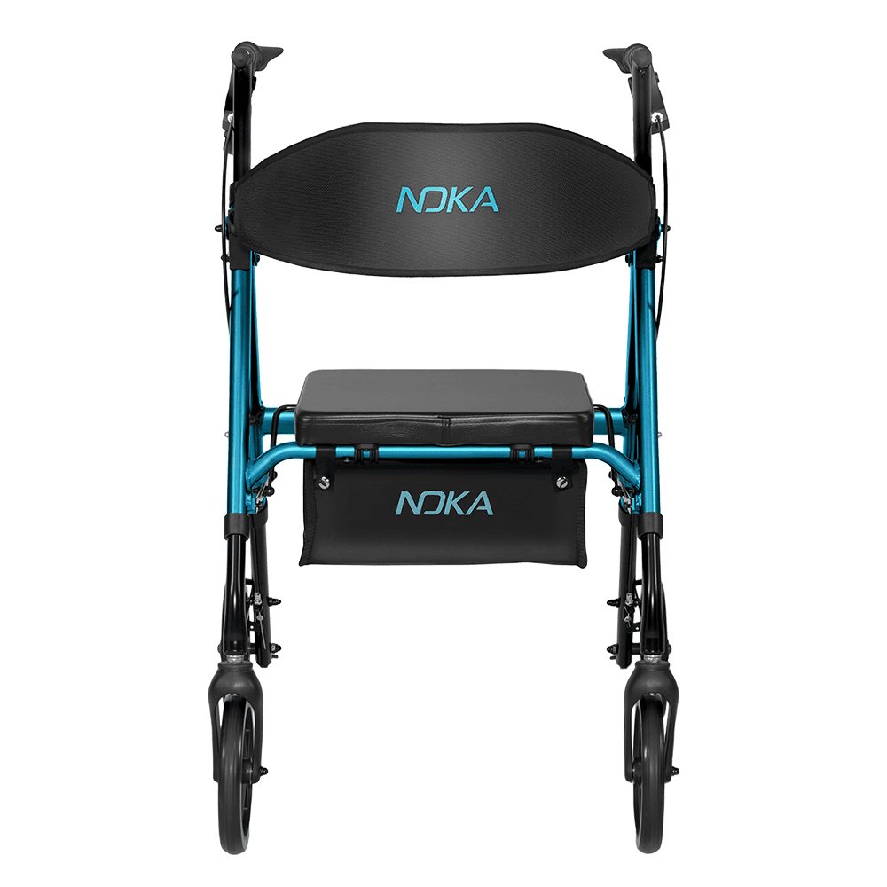 RollaGo 8in Wide Back Aluminum Rollator