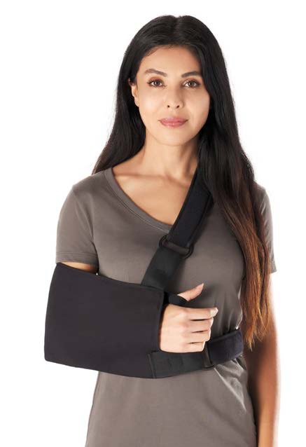 Ovation Medical Shoulder Immobilizer with Foam Straps, Medium