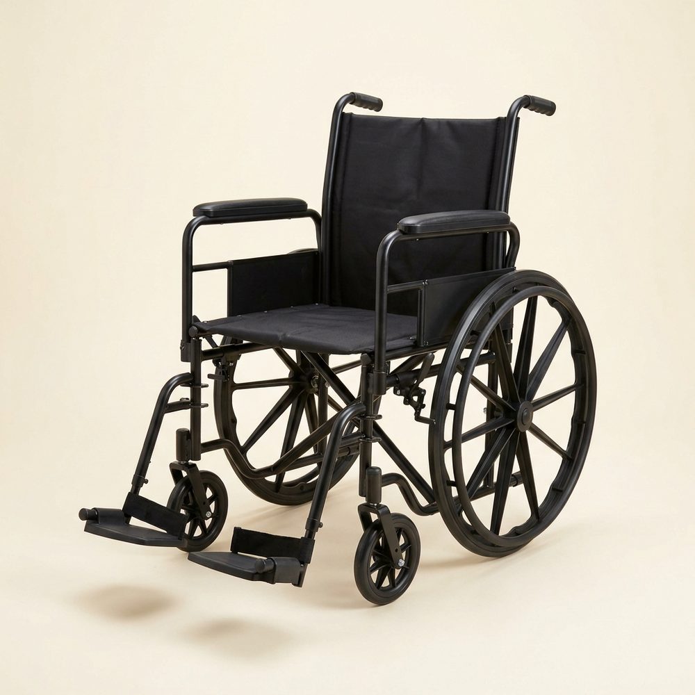 VIP515 16" seat Tilt in Space Reclining Transport Wheelchair